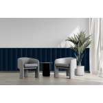 Polsterpaneel Magic Velvet Granatblau
